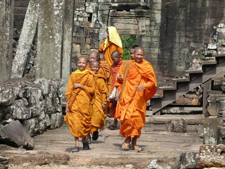 Siem Reap terkenal dengan Angkor Watnya. (Foto: Pixabay/bluebird666)