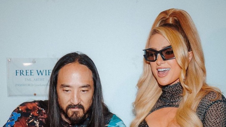 Steve Aoki dan Paris Hilton Bersatu dalam 'Lighter'