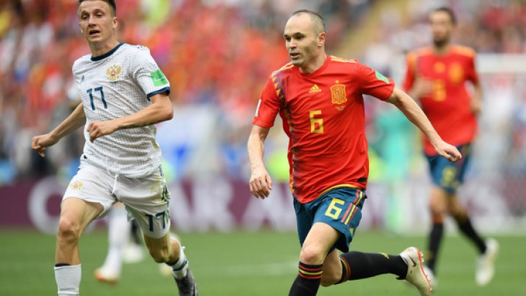 Kegagalan Spanyol Akhir Karier Iniesta di Timnas