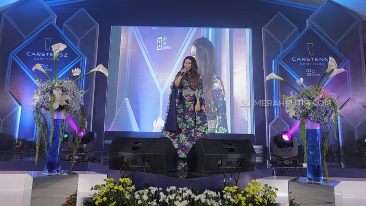 Titi DJ Sukses Guncang Ground Breaking Carstensz Residence