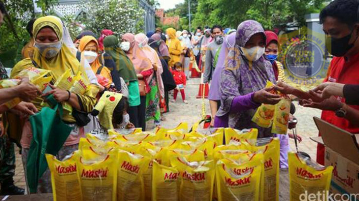 [HOAKS atau FAKTA]: Pembagian Bantuan Minyak Goreng Gratis Akhir Februari