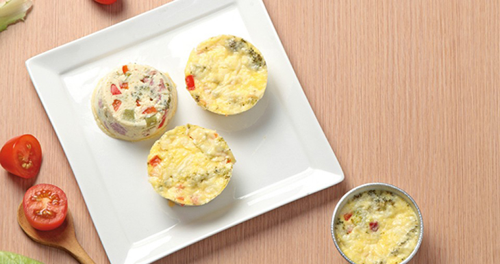 Pagi ini, Olah Telur Menjadi Egg Muffin Brokoli