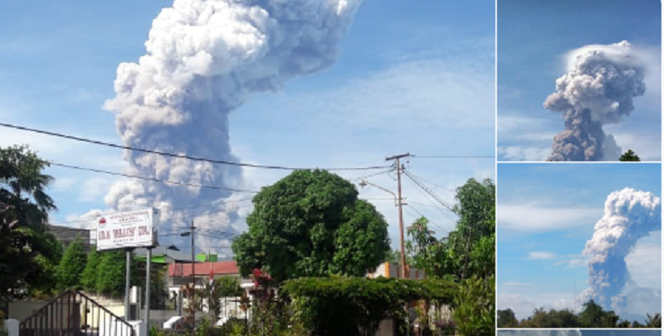 Letusan Gunung Soputan Terjadi Kurang dari 8 Jam Setelah Status Naik Siaga