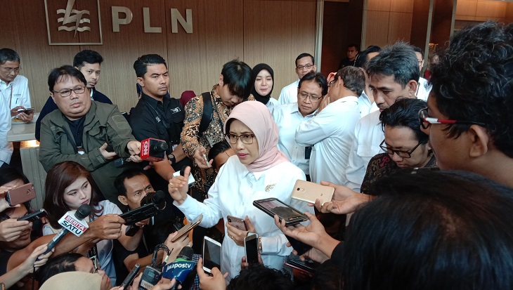 Plt Direktur Utama PLN Sripeni Inten Cahyani. Foto: MP/Asropih