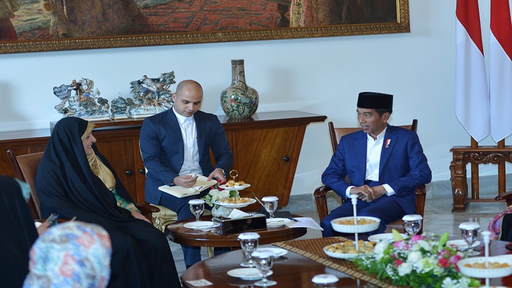 Wapres Iran berdialog dengan Presiden Jokowi