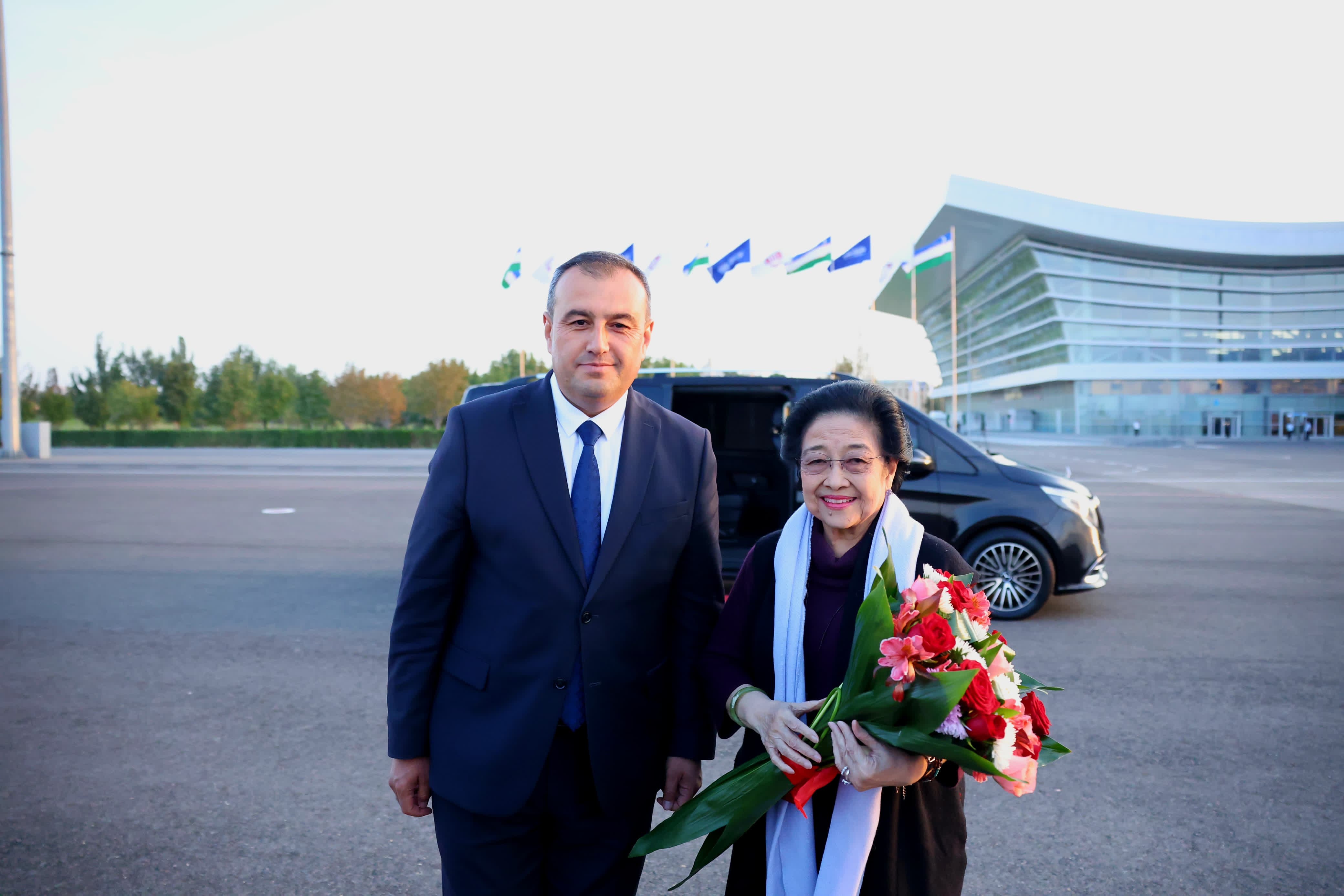 Bertolak dari Rusia, Megawati Lanjutkan Kunjungan Kerja ke Samarkand Uzbekistan