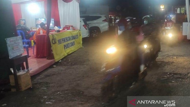 Begini Kondisi Lalu Lintas Jalur Puncak pada H-1 Lebaran