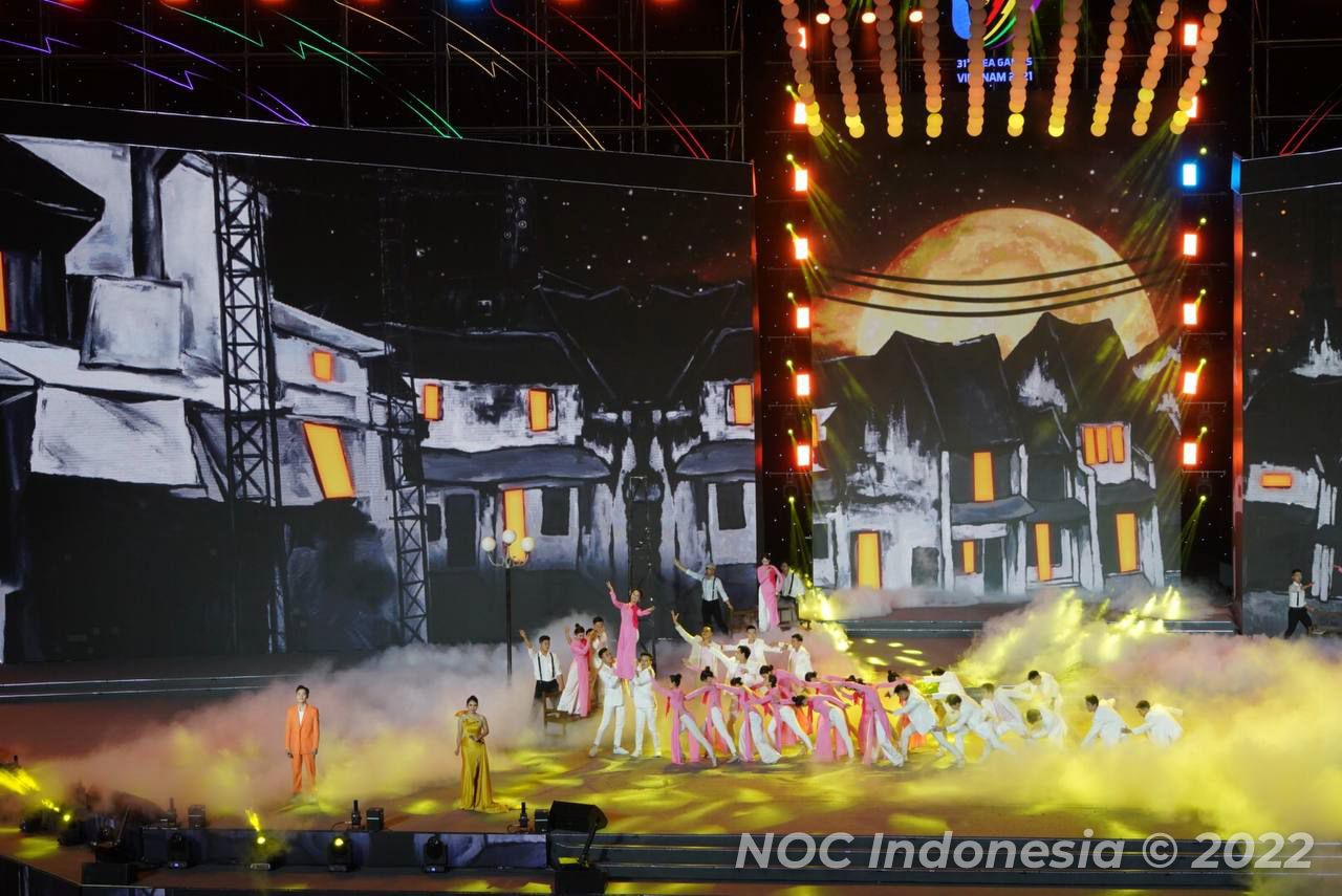 Upacara Penutupan SEA Games 2021 Gambarkan Hanoi Kota yang Damai