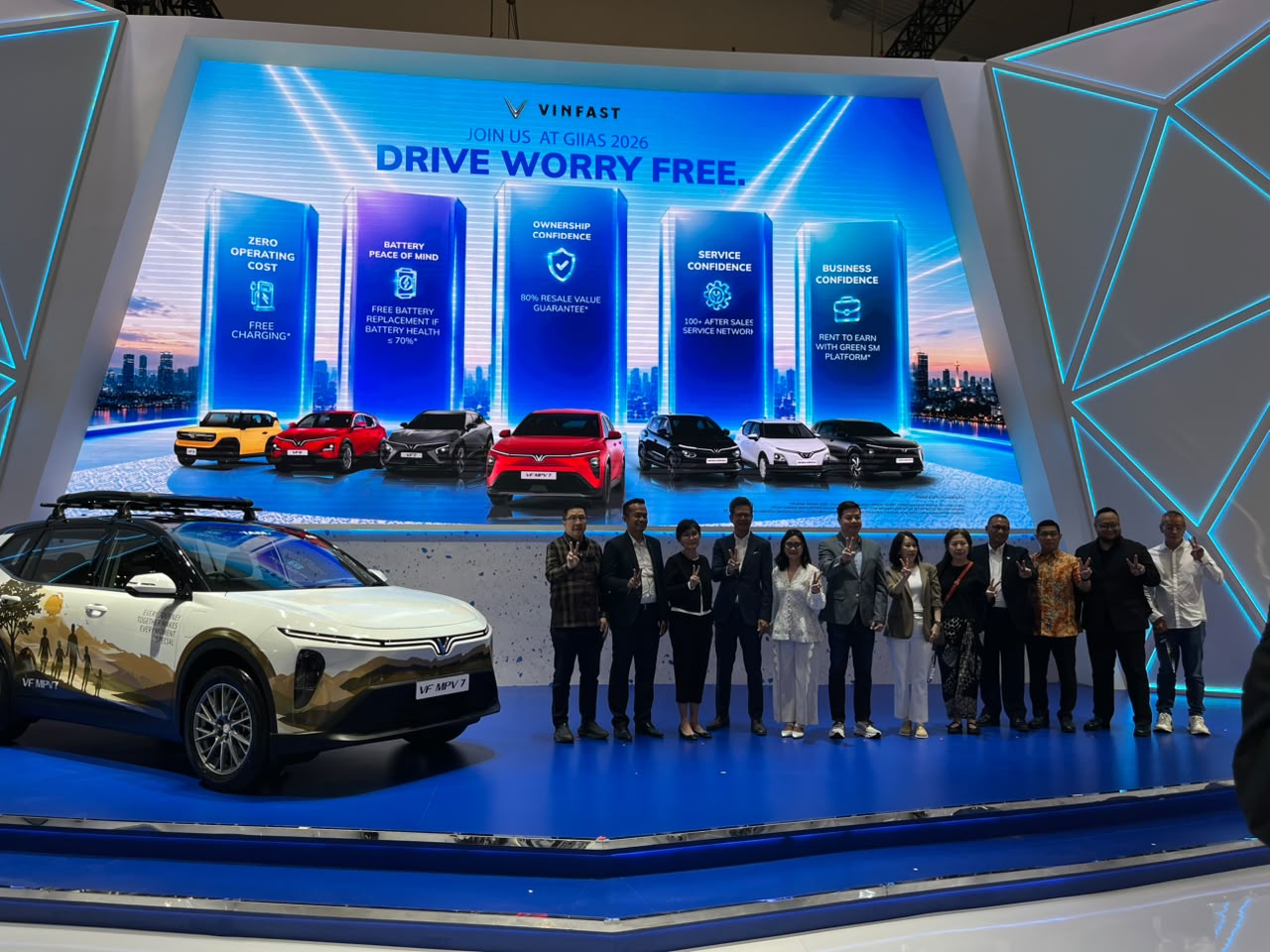 VinFast bawa konsep Drive Worry Free di GIIAS 2026