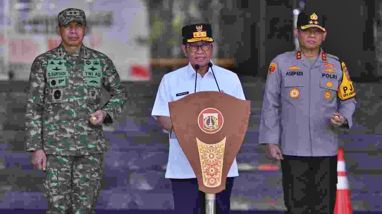 Satgas Jaga Jakarta Resmi Dibentuk, Pramono Anung: Kerja Bersama Jaga Ibu Kota