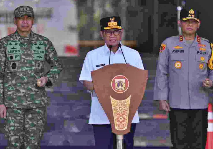 Satgas Jaga Jakarta Resmi Dibentuk, Pramono Anung: Kerja Bersama Jaga Ibu Kota