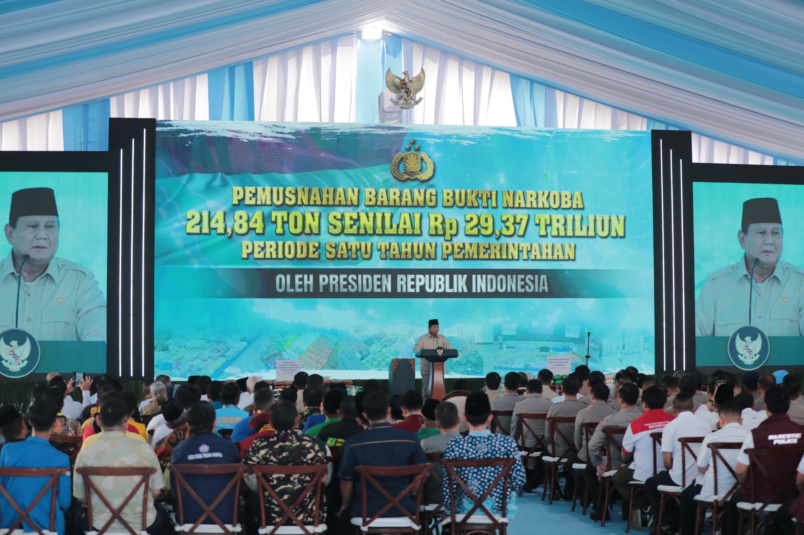 Prabowo Ingatkan Bawahanya Jangan Ada Orang Pintar Merasa Bisa Mengakali Rakyat