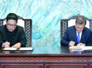Akhiri Ketegangan, Dua Pemimpin Korea Tandatangani Kesepakatan Pyongyang 