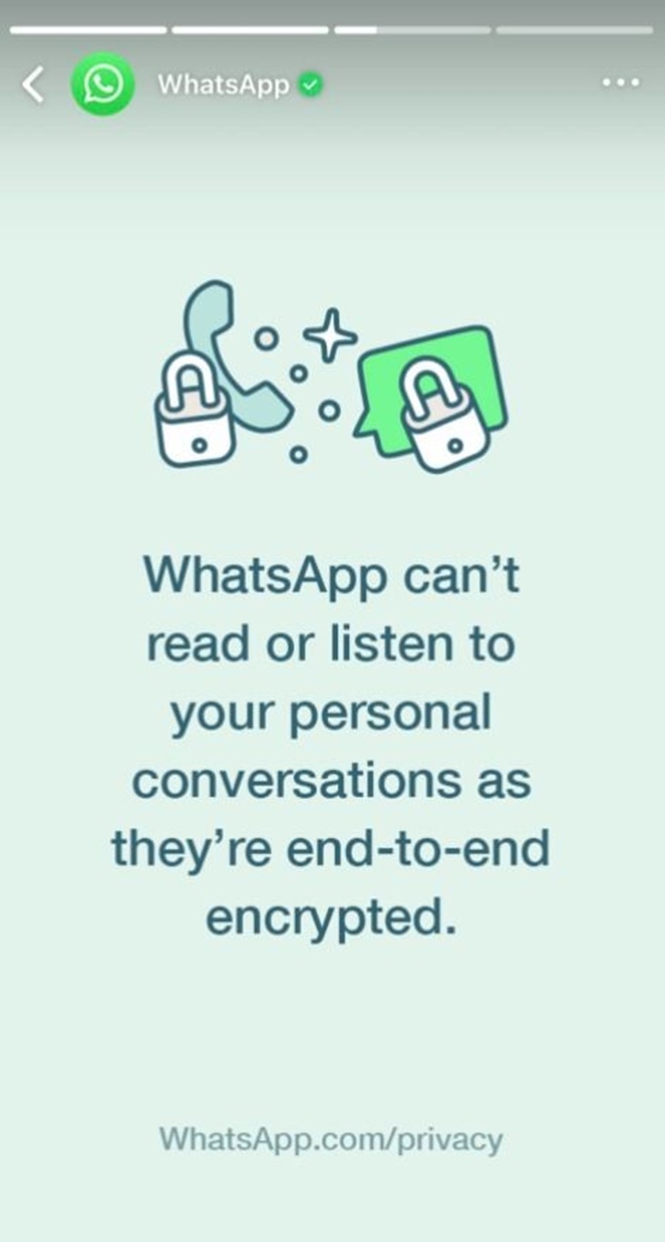 Story WhatsApp Muncul di Status Pengguna, Apakah Aman?