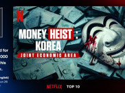'Money Heist: Korea - Joint Economic Area' Mejeng di Peringkat Pertama Netflix