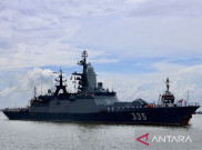 4 Kapal Perang Rusia Merapat di Surabaya