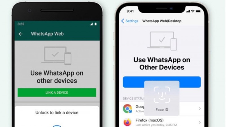 Autentikasi Biometrik untuk Masuk Whatsapp Dekstop