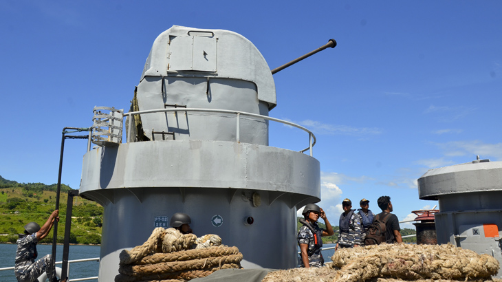 KRI Bung Tomo Merapat di Mersin Turki