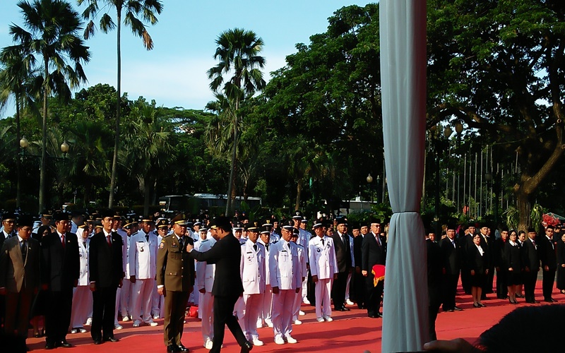 Anies melantik pejabat eselon di lingkungan Pemprov DKI Jakarta