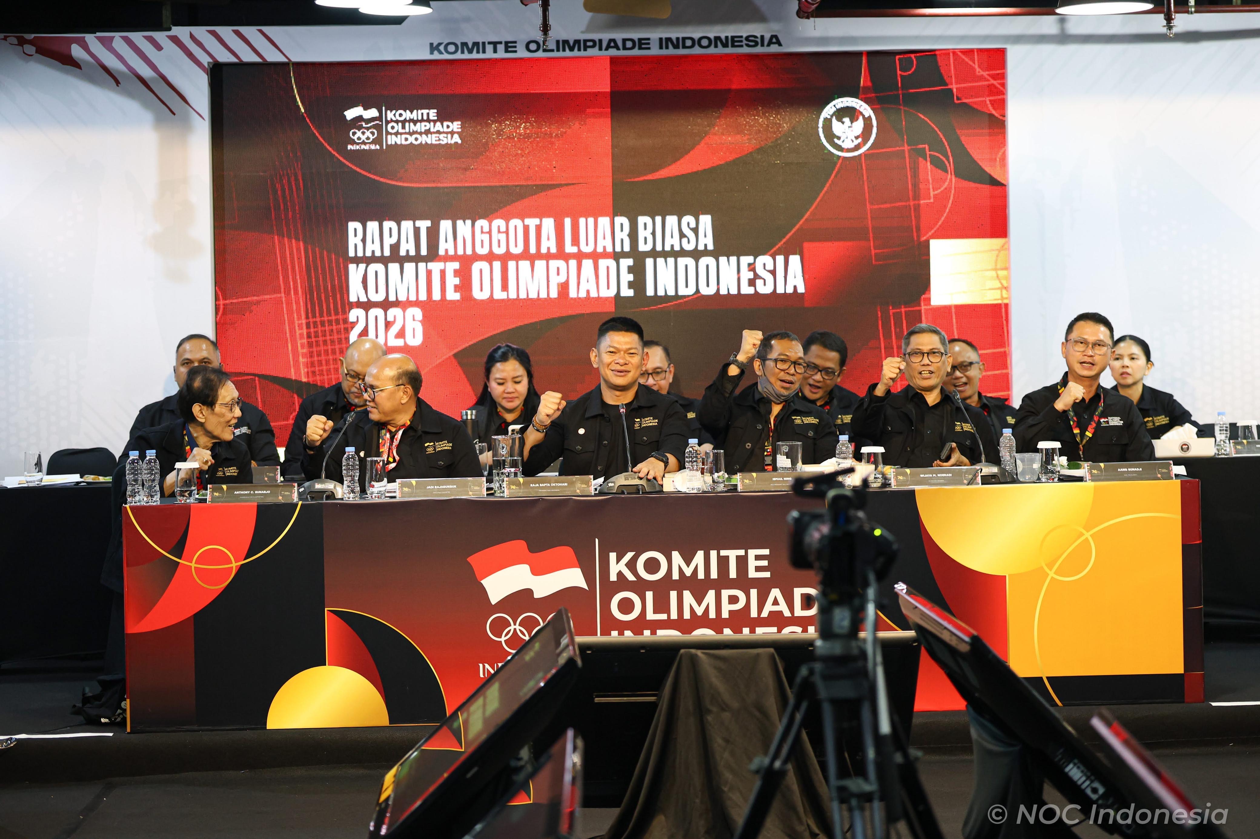 NOC Indonesia Pilih Fokus Siapkan Atlet untuk Olimpiade Los Angeles 2028