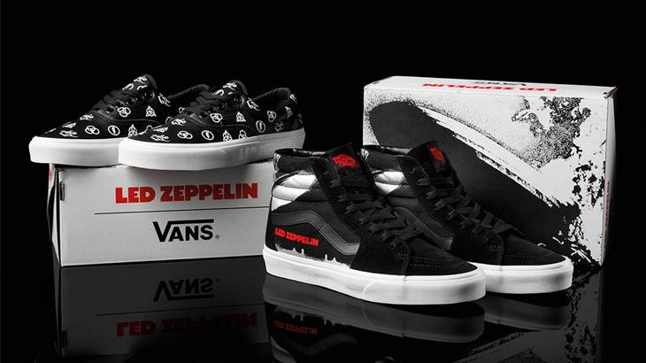 Jangan Sampai Lolos! Sneakers Kece Kolaborasi Vans dan Led Zeppelin 