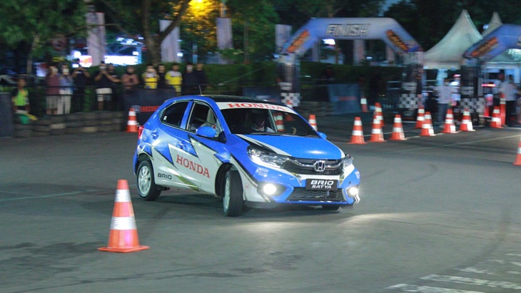 Persaingan Ketat di Brio Slalom Challenge Seri 3