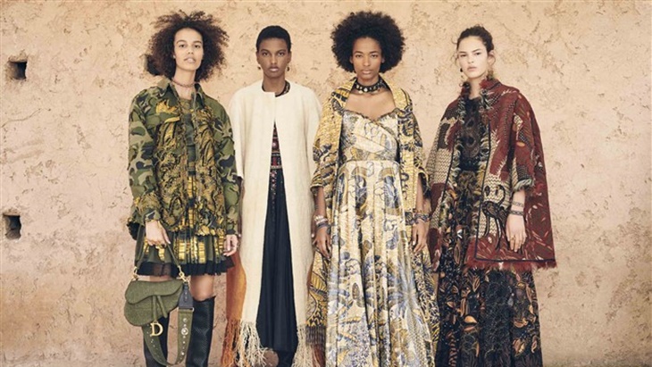 Mirip Batik, Intip Koleksi Terbaru Dior dan Louis Vuitton