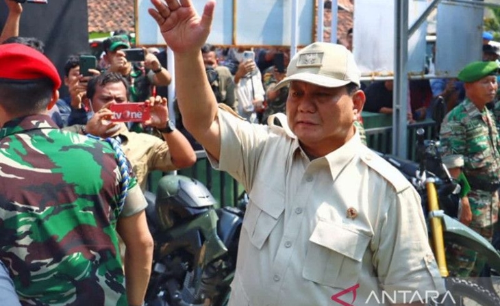 Survei Denny JA: Prabowo Unggul di Pemilih Muda
