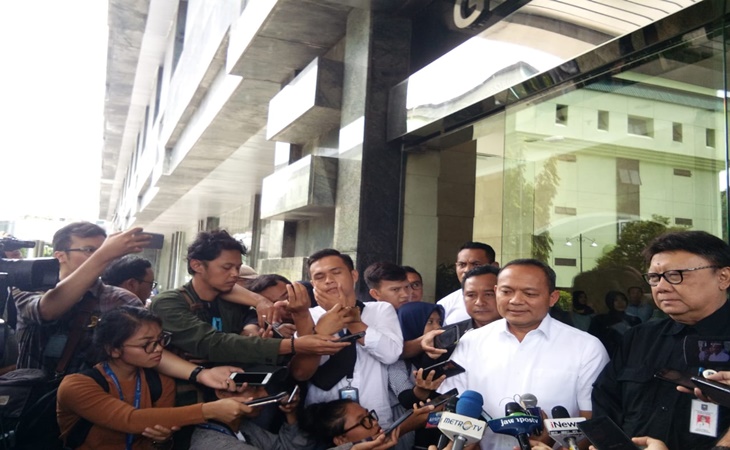 Mendagri Tjahjo Kumolo di Bareskrim