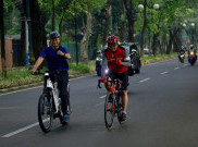 Sekjen PDIP dan PAN Gowes Bareng, Sempat Bahas Isu Nasional