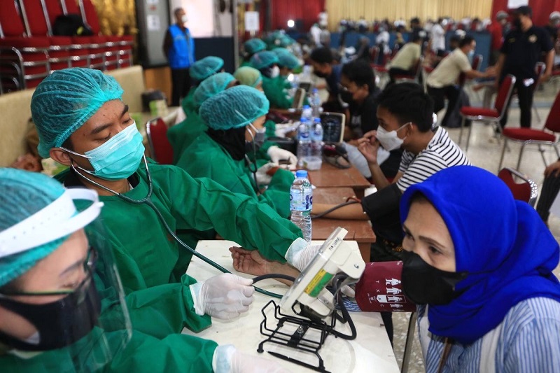 Animo Masyarakat Buat Vaksinasi di Bandung Tinggi
