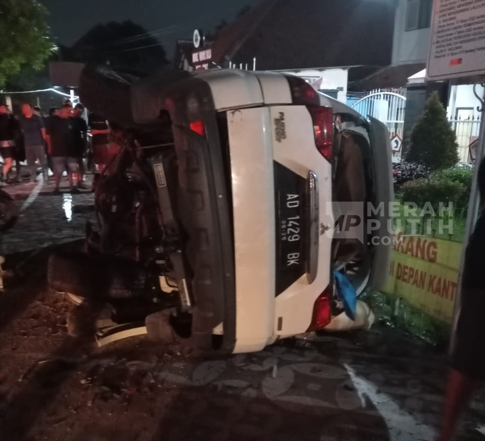 Mobil Pajero Tabrak Pemotor di Pasar Jongke Solo Hingga Tewas