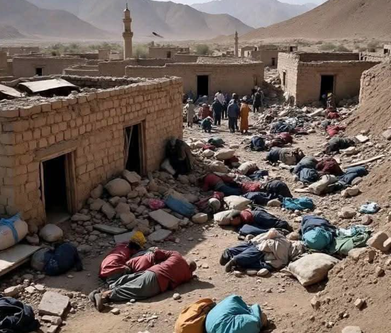 Diguncang Gempa Magnitude 6, Desa-Desa di Afghanistan Timur Hancur, 800 Orang Tewas, dan 2.500 Terluka