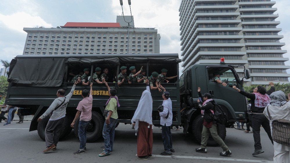 MH Thamrin dan Slipi Ini Sudah Aman dan Kondusif, Yuk Beraktifitas Seperti Biasa