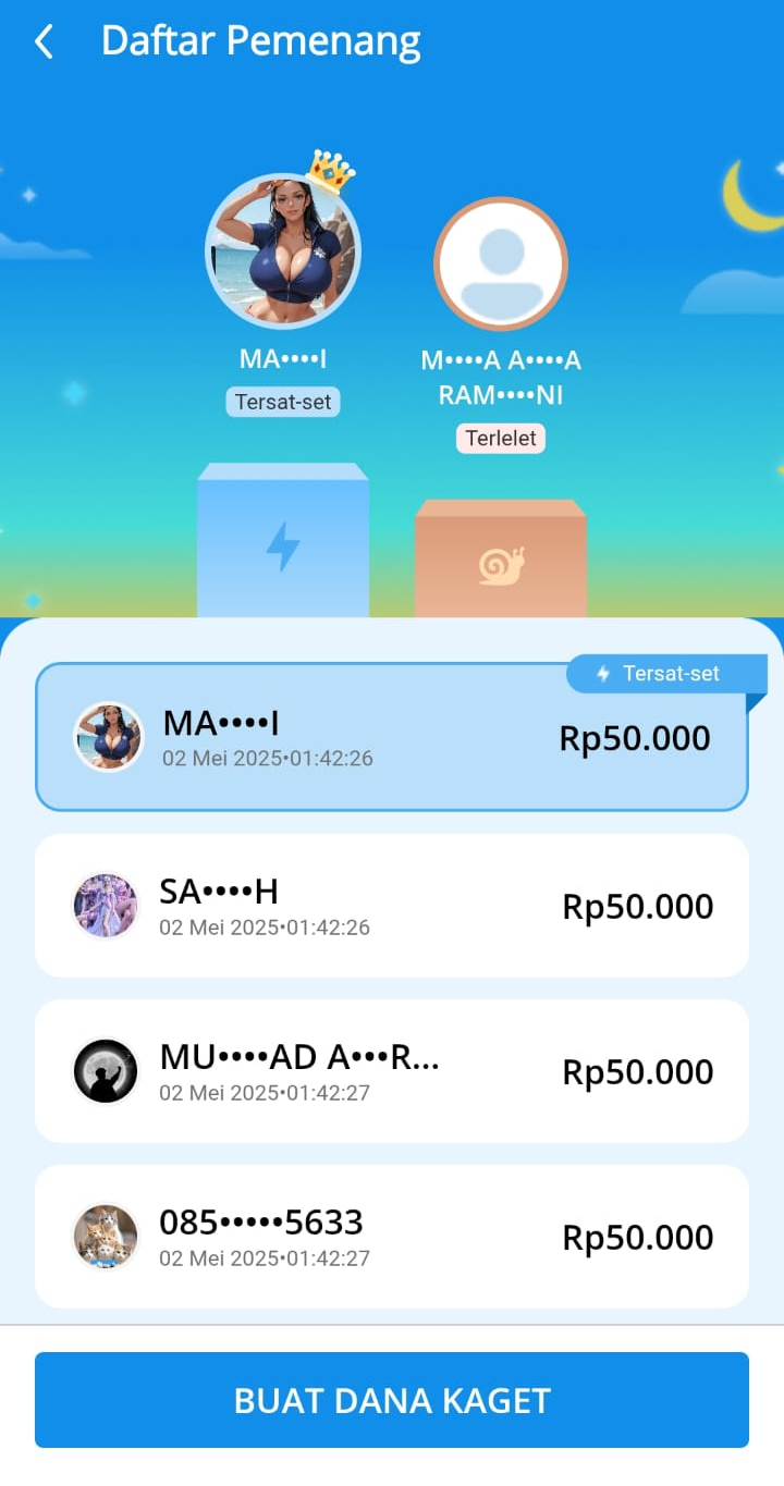 saldo dana gratis dana kaget