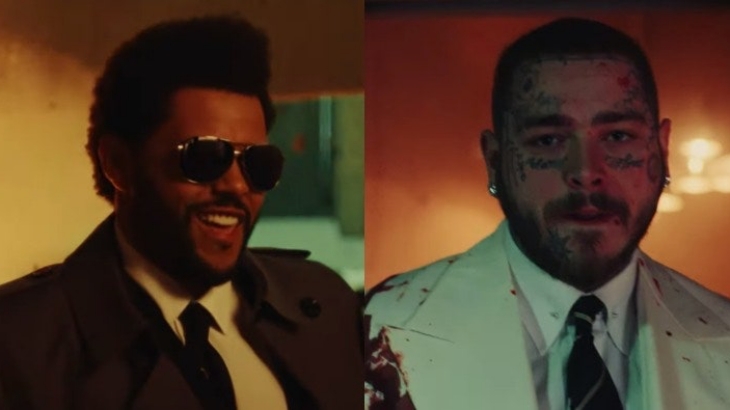 Duet Penuh Aksi Post Malone dan The Weeknd di ‘One Right Now’