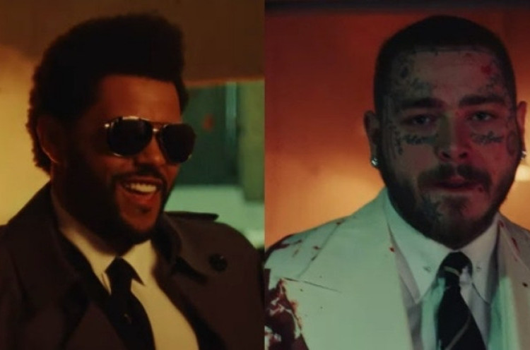 Duet Penuh Aksi Post Malone dan The Weeknd di ‘One Right Now’