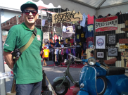 Lembu Club 80's Ikutan Nongkrong di Indonesia Scooter Festival 2017