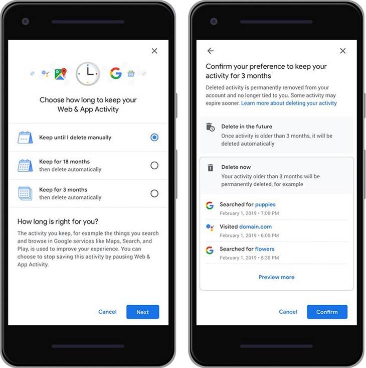Fitur Baru Google Bantu Hapus Riwayat Pencarian Secara Otomatis