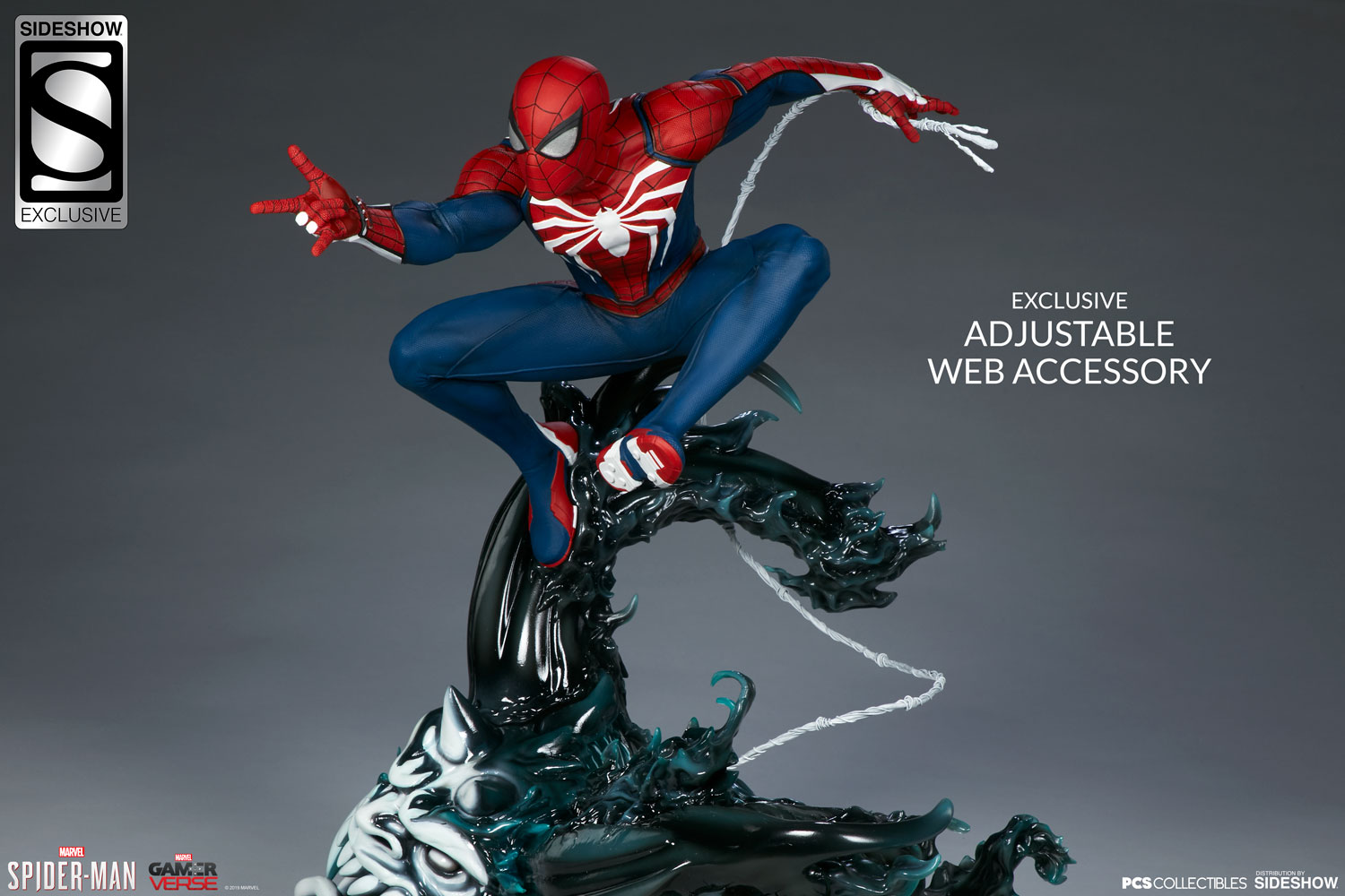 Action Figure Spider-Man Kece dari Sideshow dan PCS Collectibles