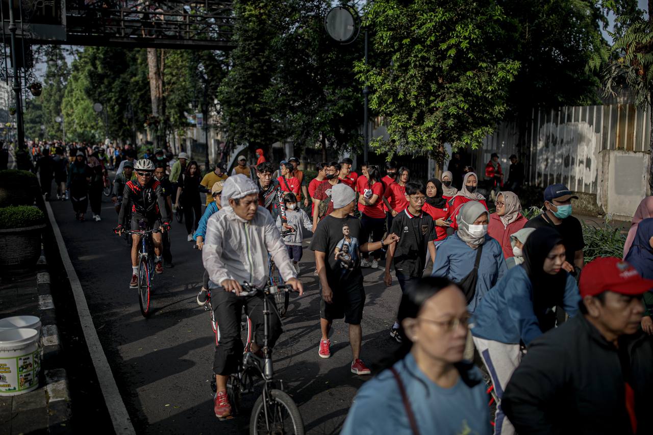 Suasana CFD Bandung Setelah 3 Tahun Tidak Digelar