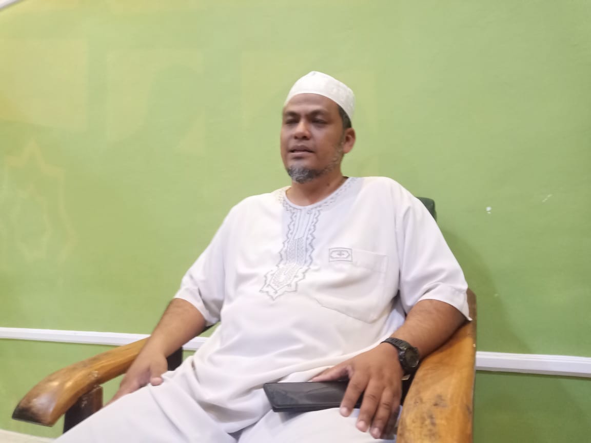 Putra Abu Bakar Ba'asyir, Abdul Rochim, Selasa (5/1). (MP/Ismail)