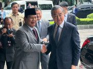 Usai Bertemu Jokowi, Menlu China Temui Presiden Terpilih Prabowo