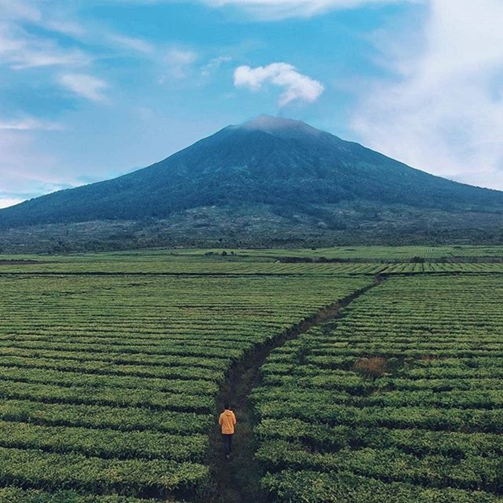 Gunung Kerinci. (Foto: Instagram/@stepenpen)