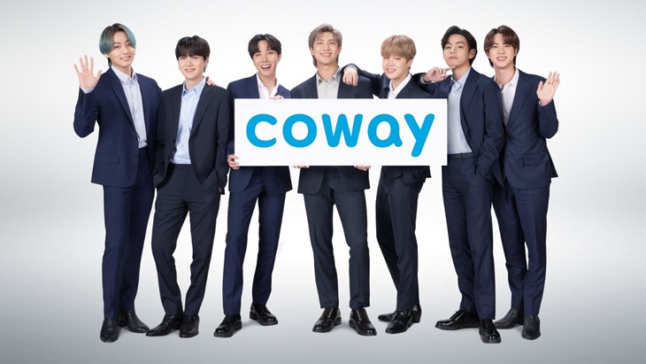 BTS Didapuk Jadi Brand Ambassador Coway 