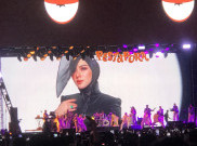 Syahrini Dengan Segala Syahnya Kala Kembali ke Panggung, Maju Mundur Cantik di Pestapora