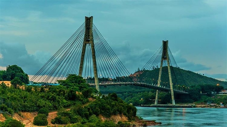 Jembatan 1 Barelang. (Foto: instagram.com/panggilsajathor)