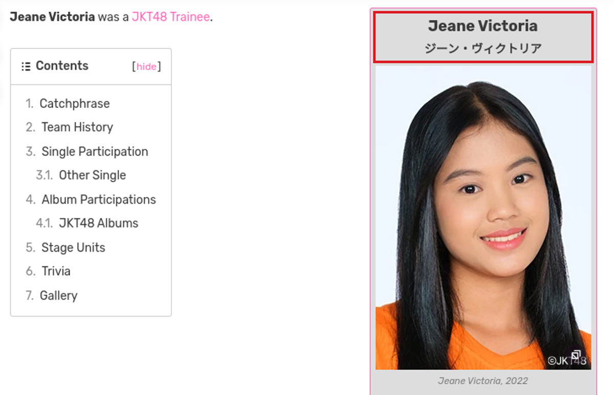 Jeane JKT48 Dipecat, Ini 10 Faktanya