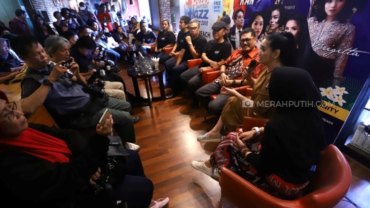 Saat konferensi pers di FX Senayan (MP/Albi)