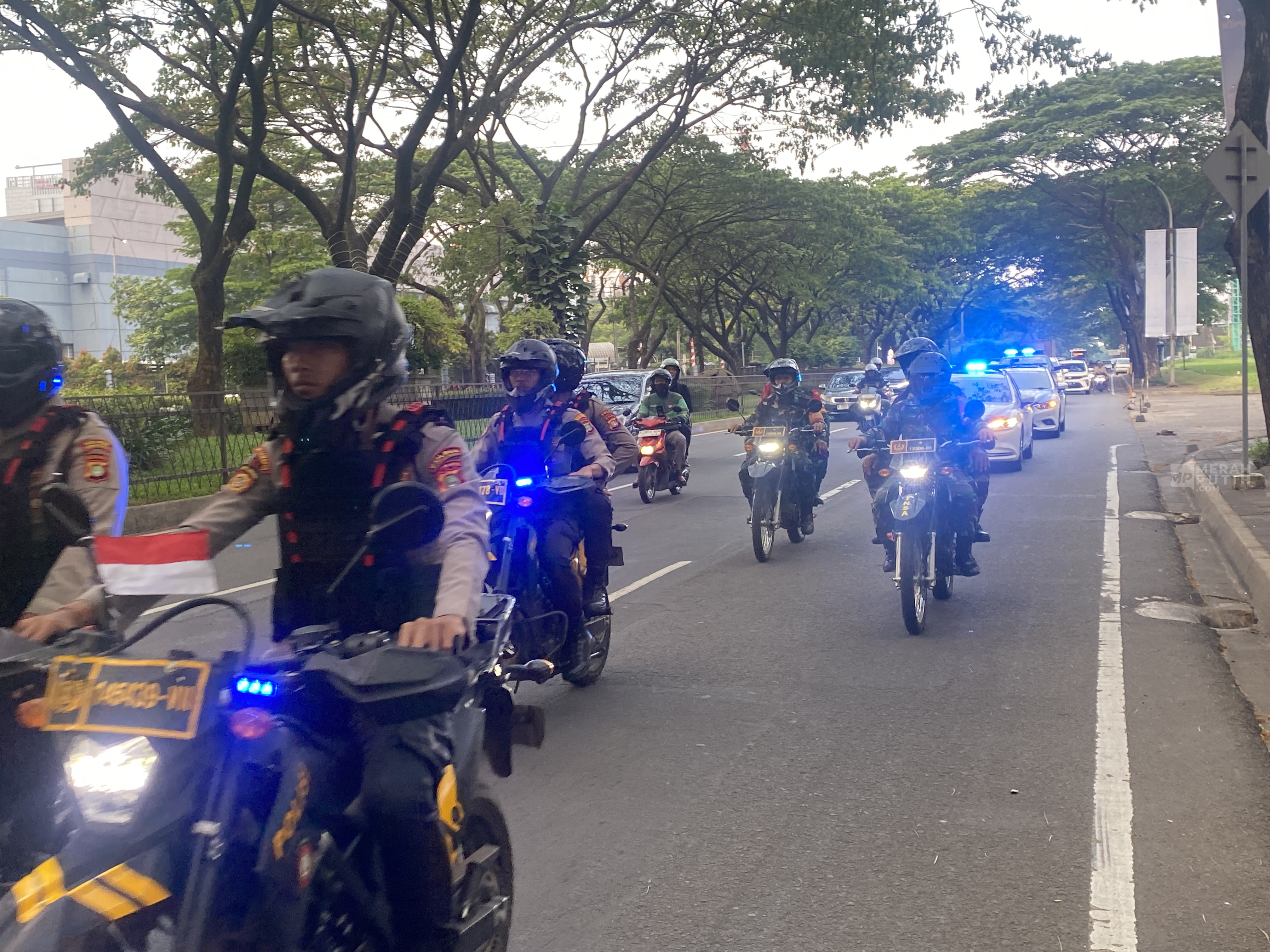 Patroli Skala Besar TNI/Polri hingga Masuk ke Gang Kecil, Tangerang Selatan dan Sekitarnya Aman dari Gangguan Perusuh